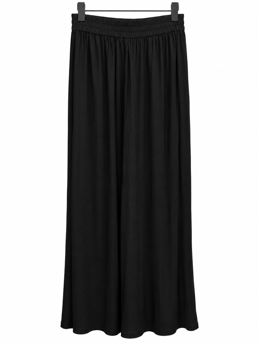 Zara Black Flowy Pants with Elastic Waist